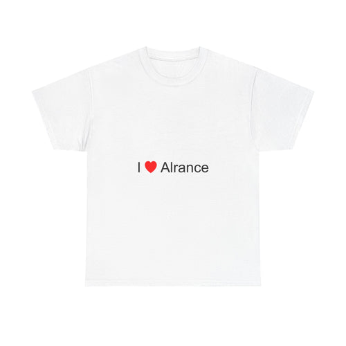 T-shirt I love alrance