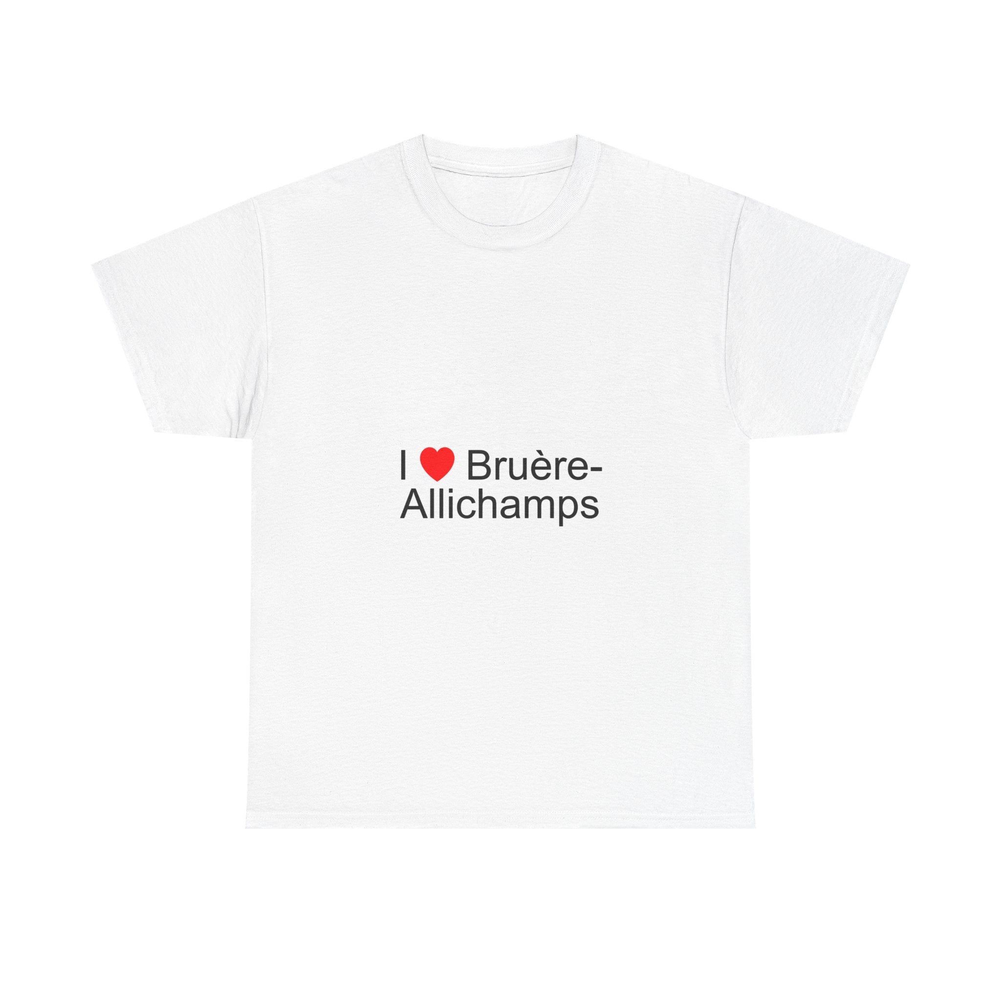 T-shirt I love bruère-allichamps