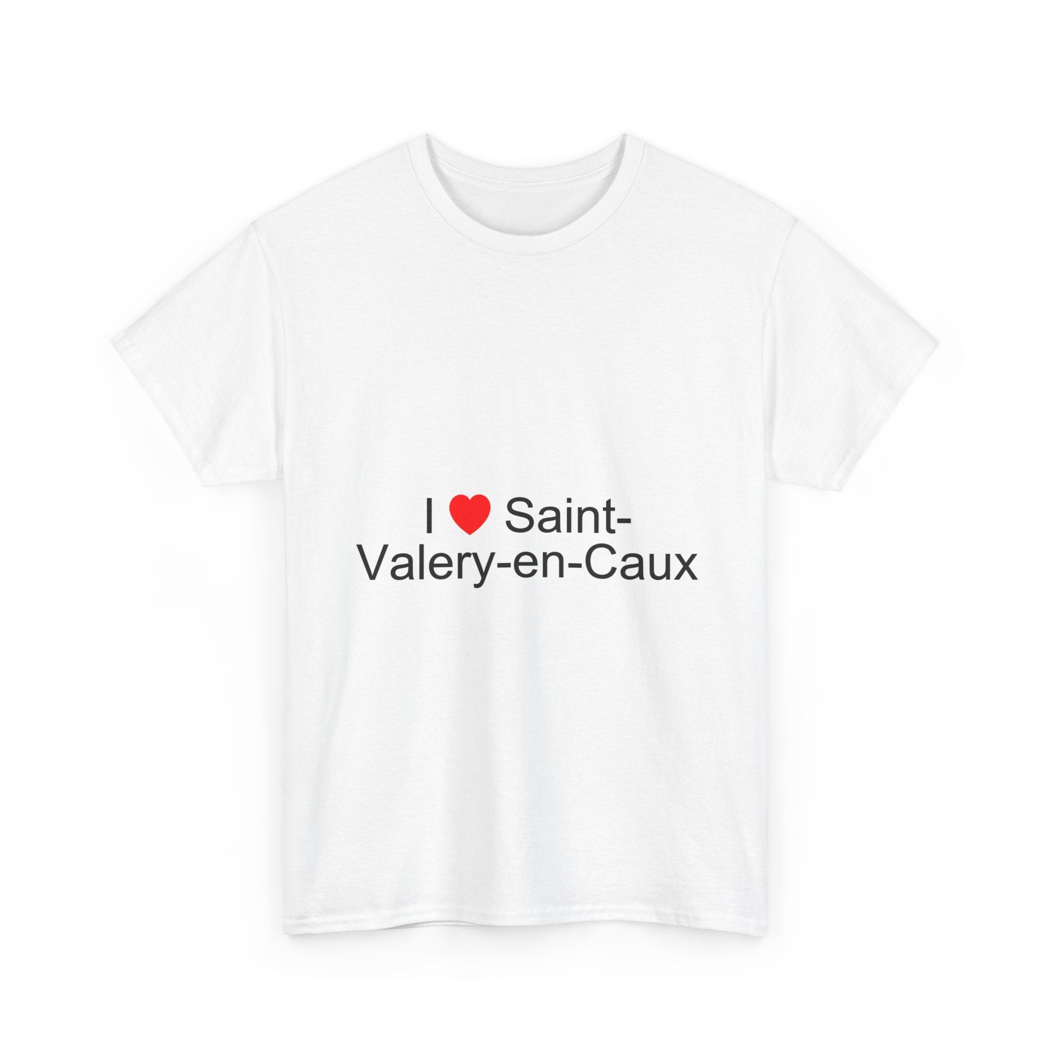 T-shirt I love saint-valery-en-caux