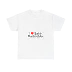 T-shirt I love Saint-Martin-d'Arc