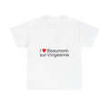 T-shirt I love beaumont-sur-vingeanne