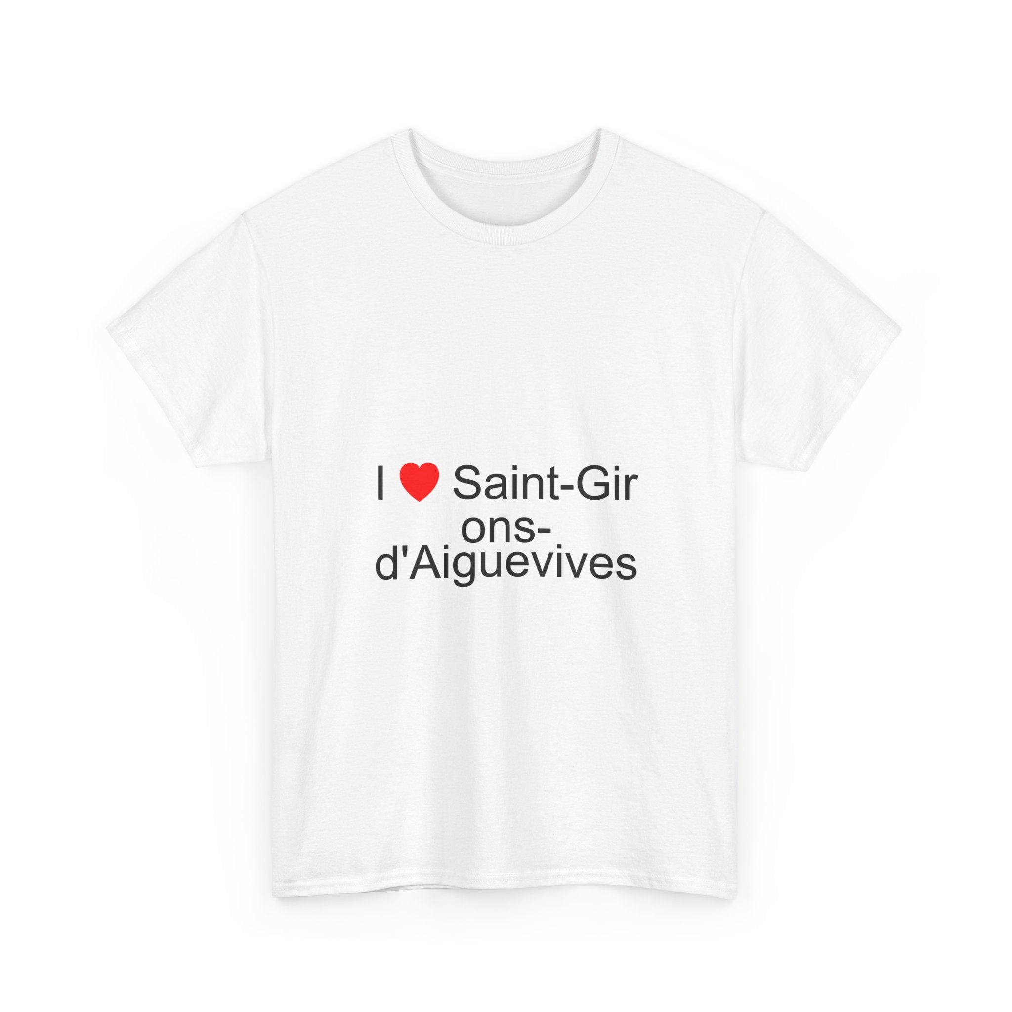 T-shirt I love saint-girons-d'aiguevives