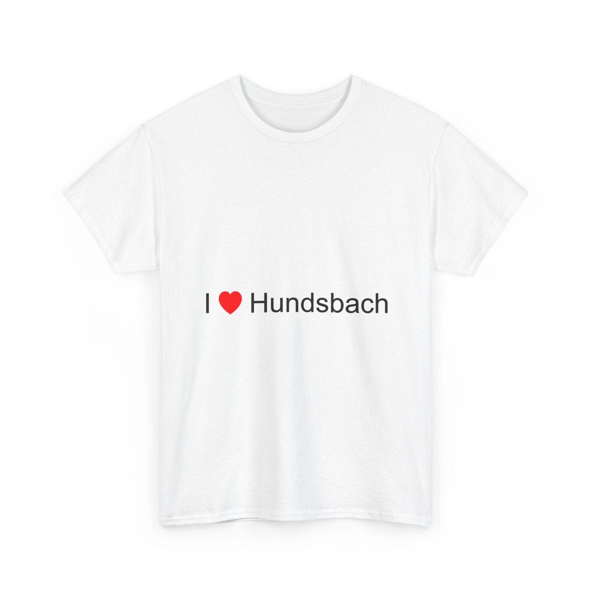T-shirt I love hundsbach