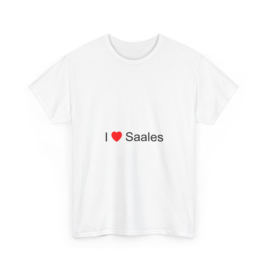 T-shirt I love saales