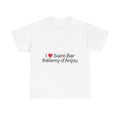 T-shirt I love saint-barthélemy-d'anjou