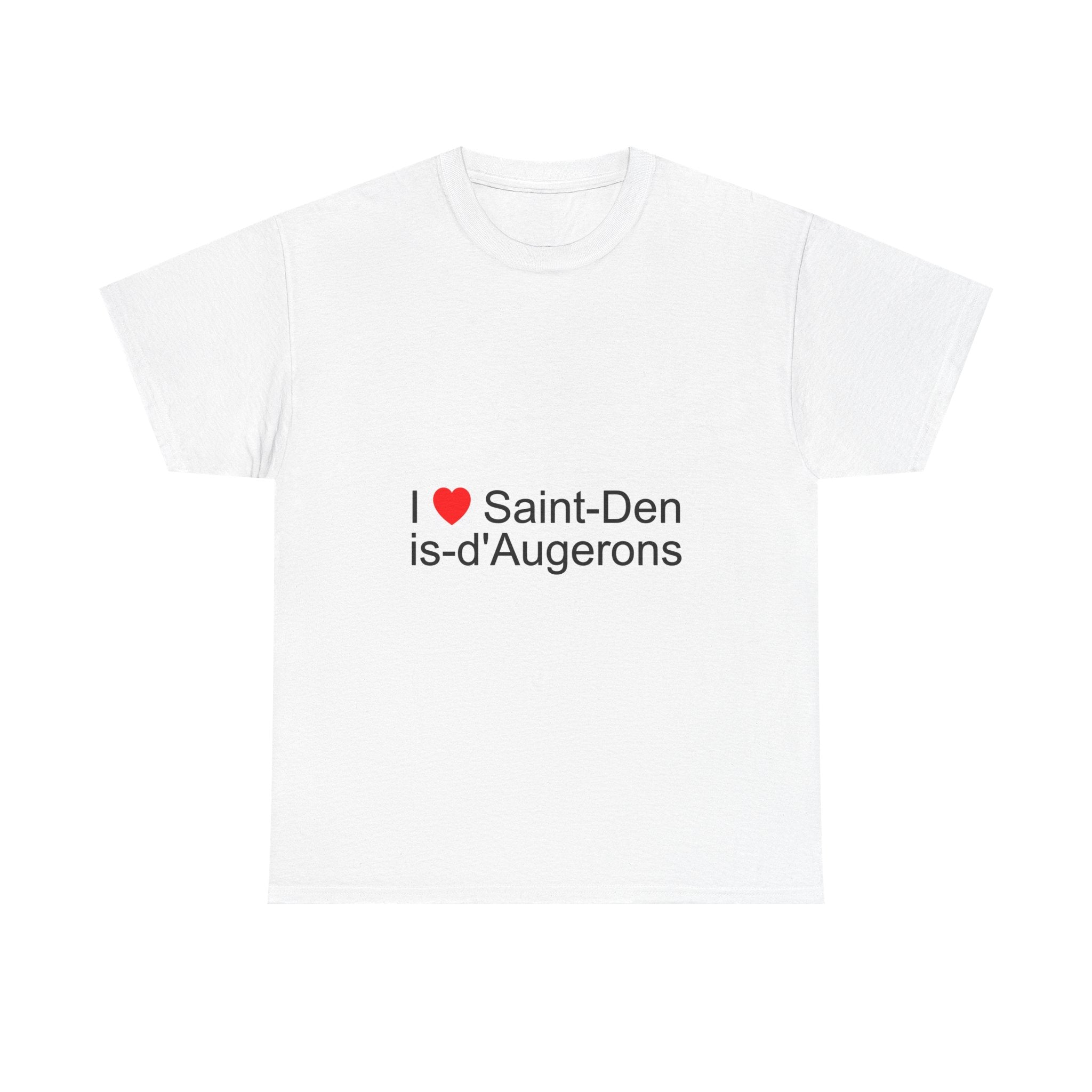T-shirt I love saint-denis-d'augerons