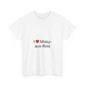 T-shirt I love missy-aux-bois
