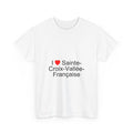 T-shirt I love sainte-croix-vallée-française