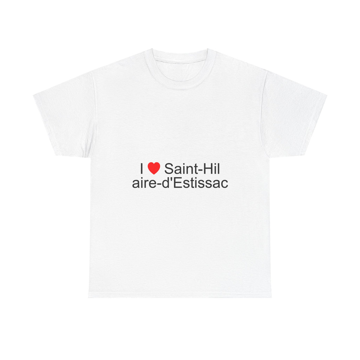 T-shirt I love saint-hilaire-d'estissac