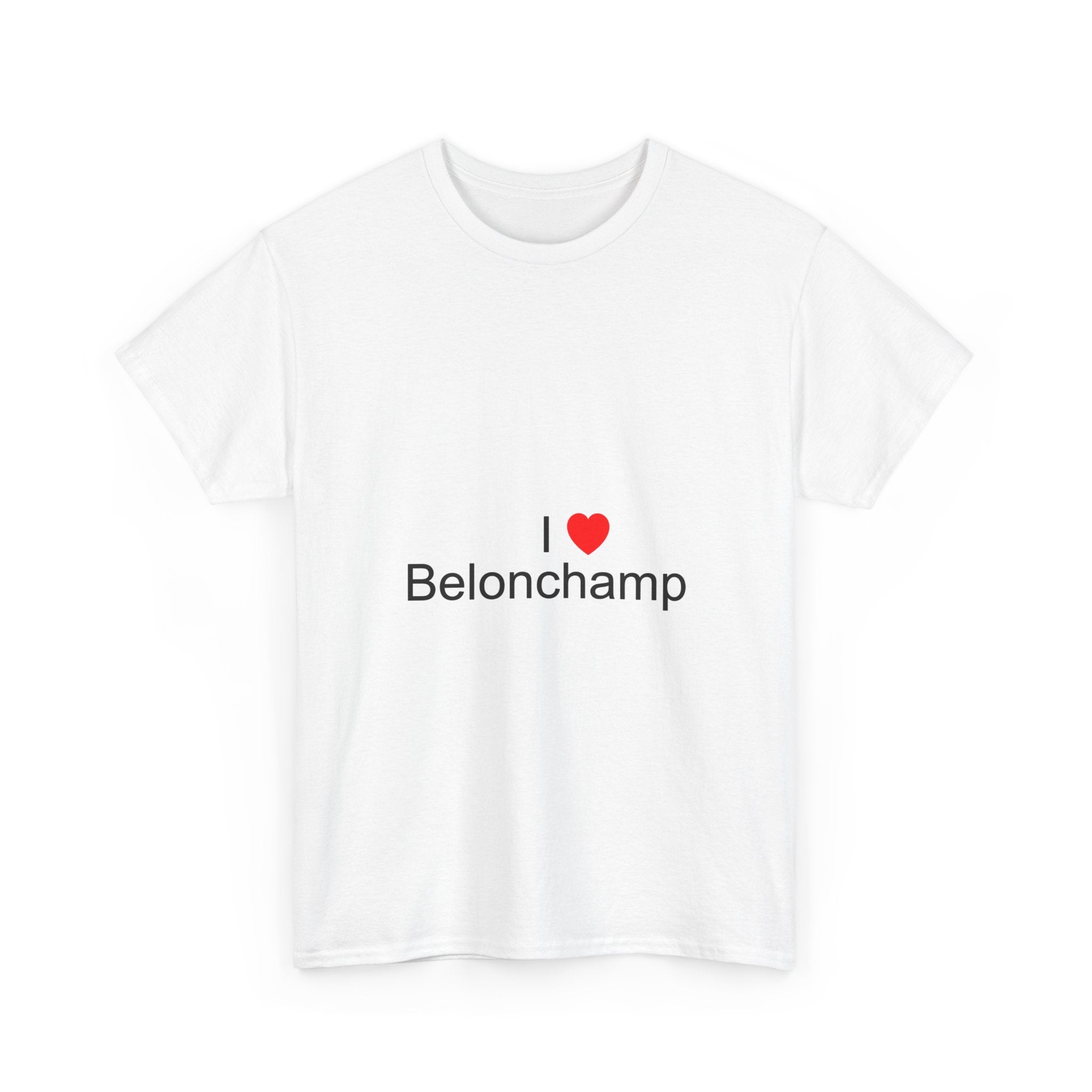T-shirt I love belonchamp