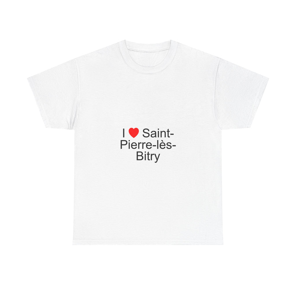 T-shirt I love saint-pierre-lès-bitry