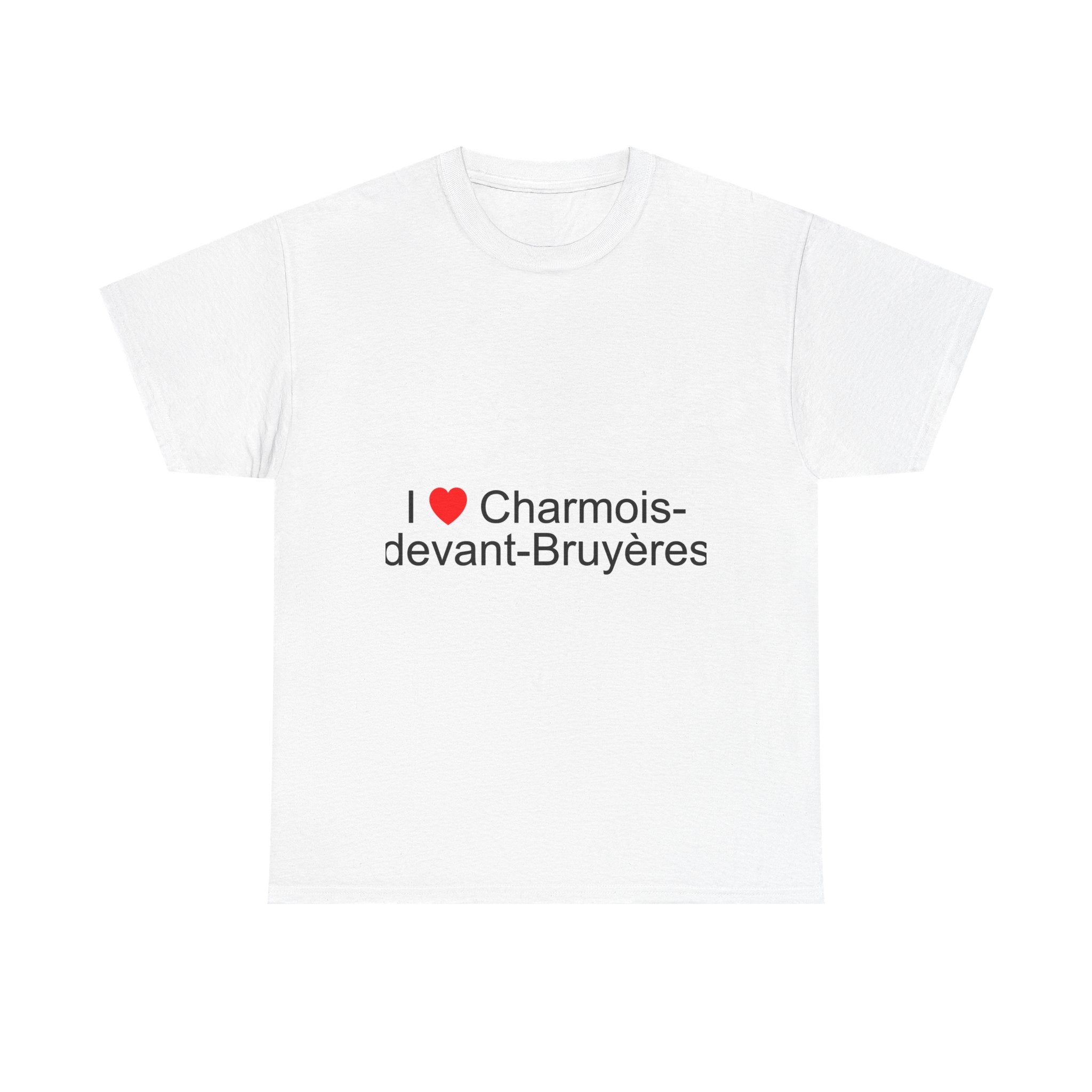T-shirt I love charmois-devant-bruyères