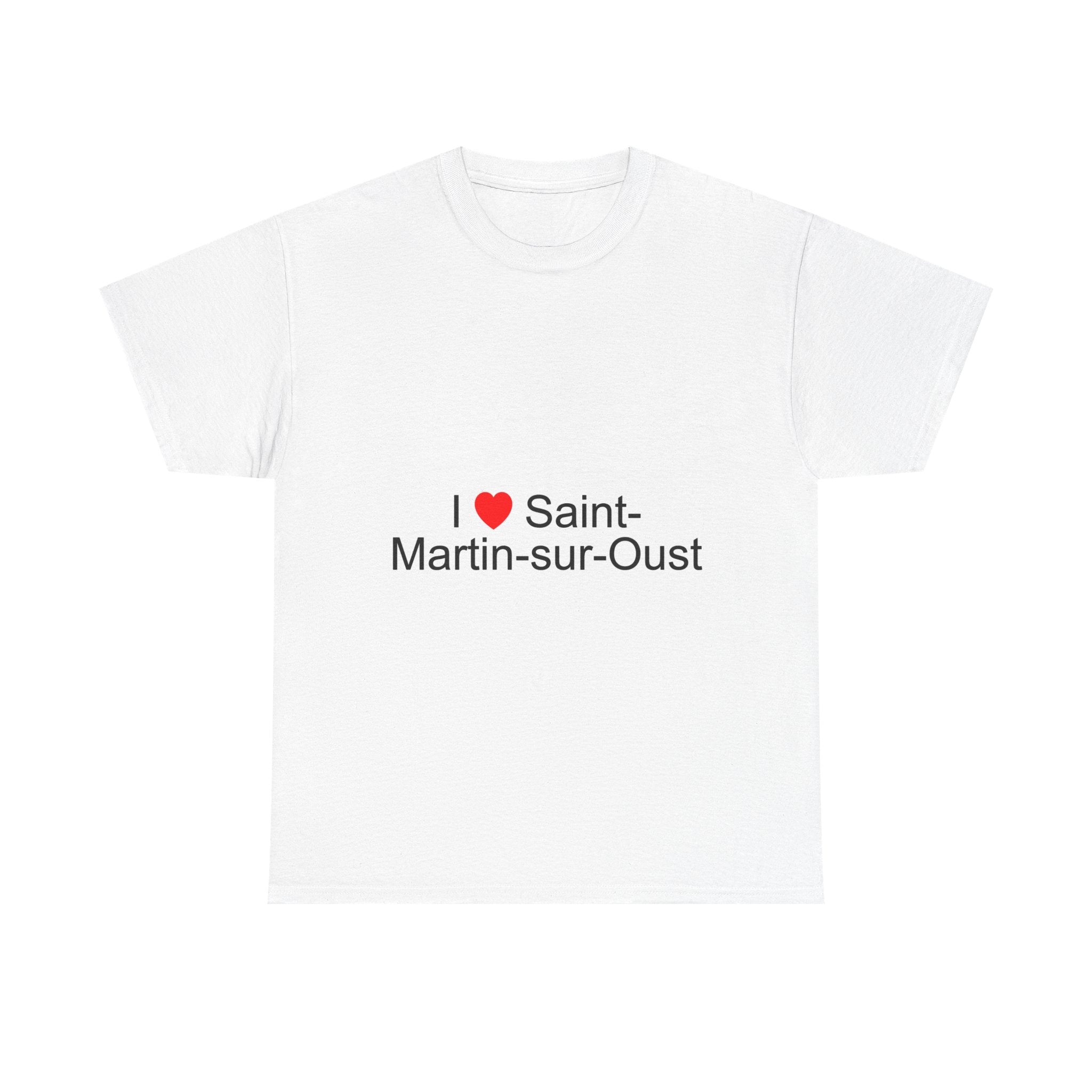 T-shirt I love saint-martin-sur-oust
