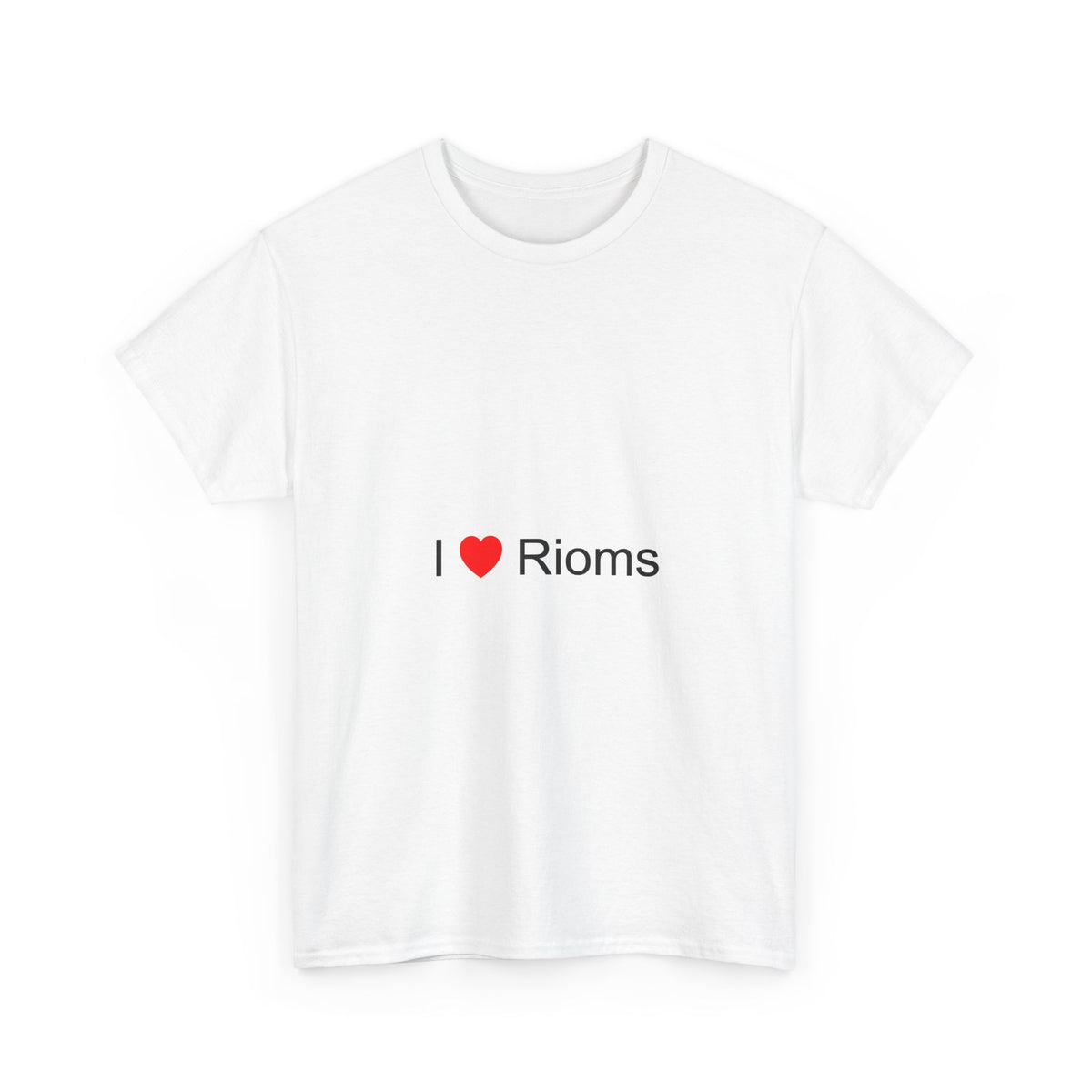 T-shirt I love rioms