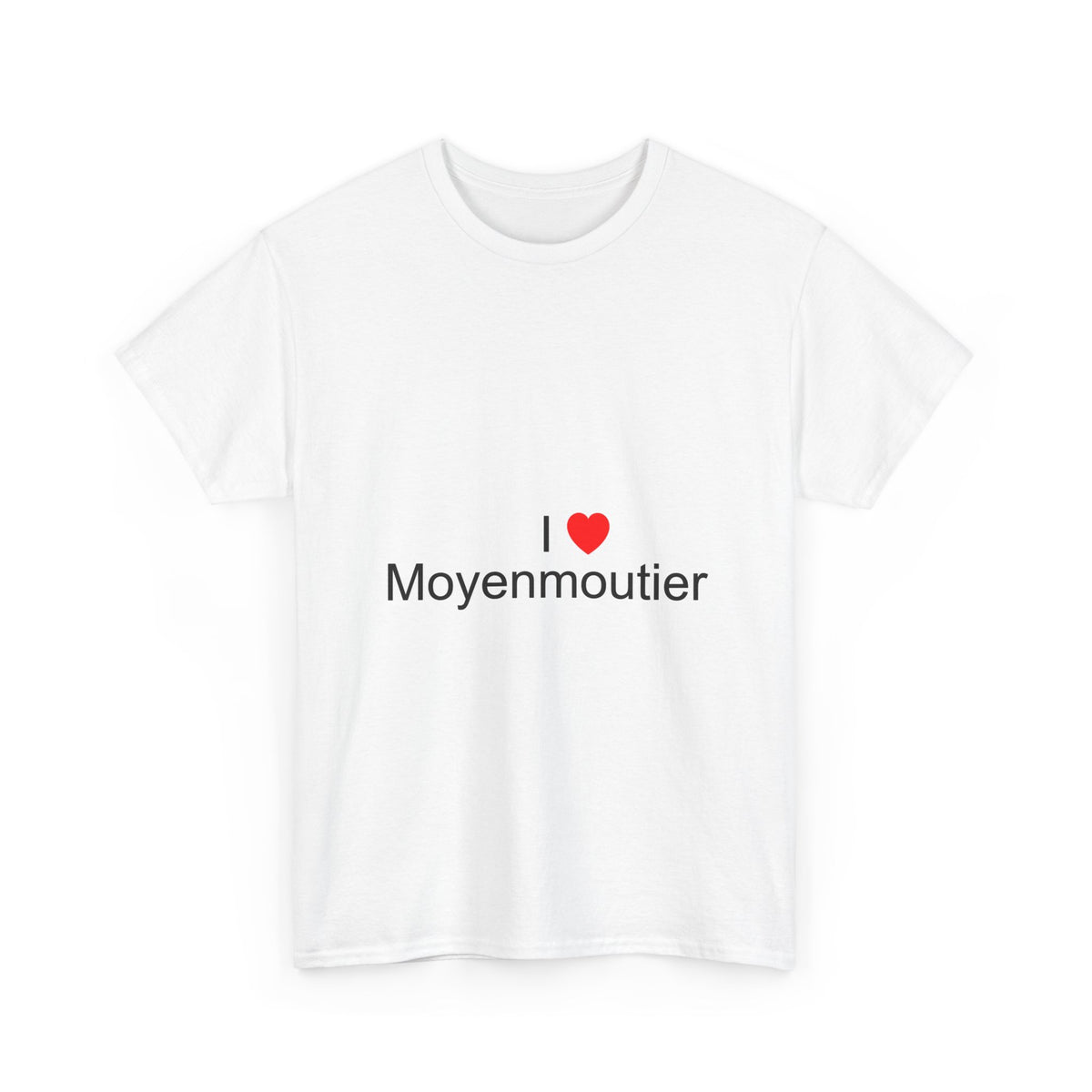 T-shirt I love moyenmoutier