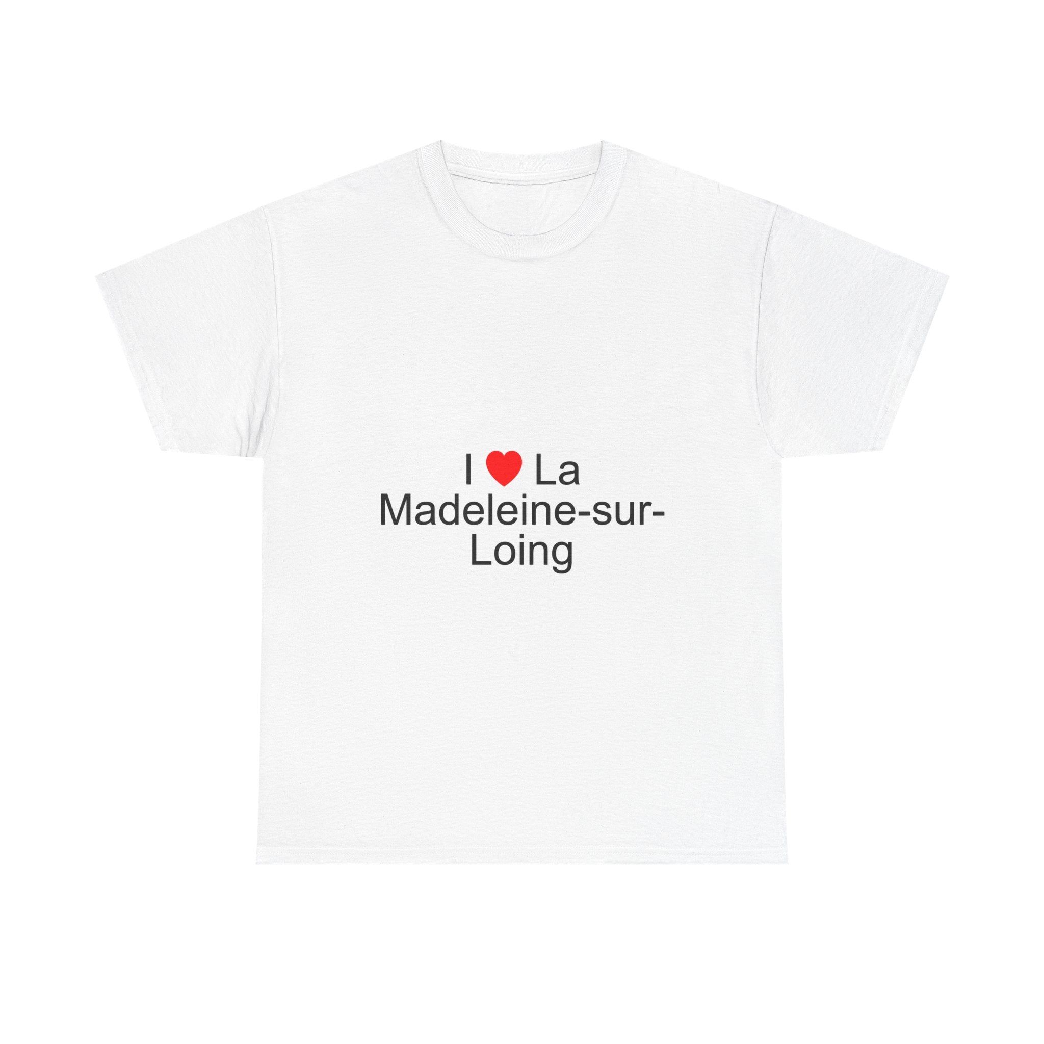 T-shirt I love la madeleine-sur-loing