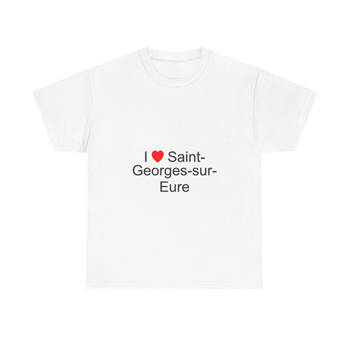 T-shirt I love saint-georges-sur-eure