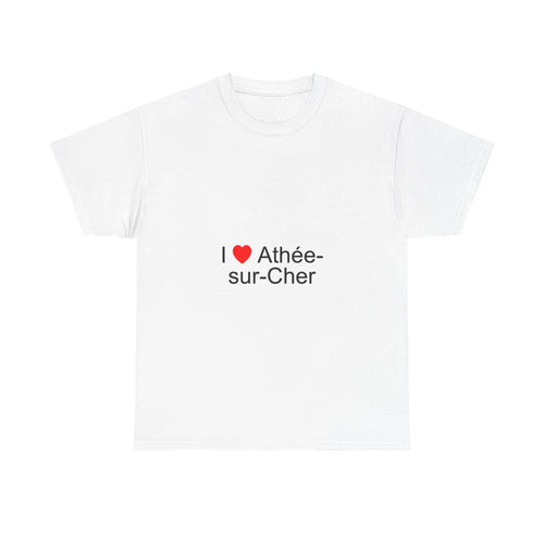 T-shirt I love athée-sur-cher