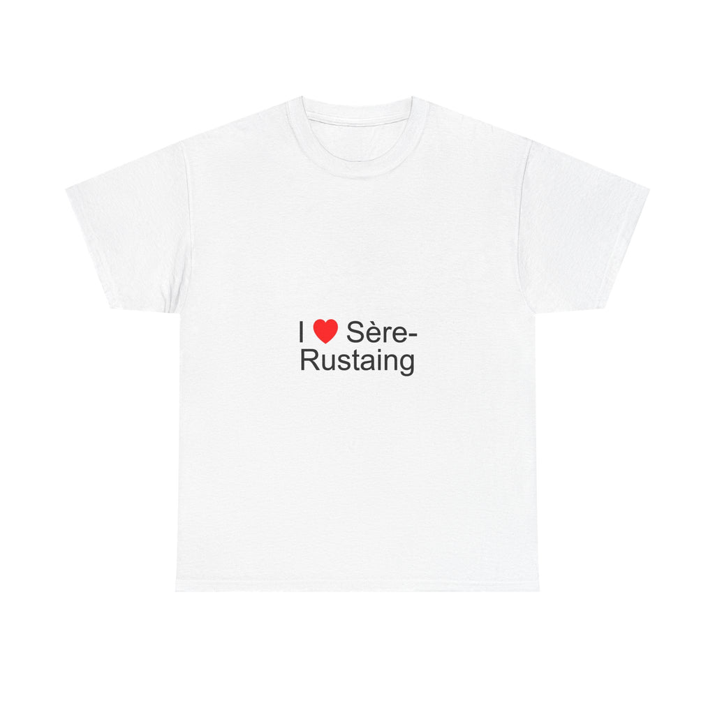 T-shirt I love sère-rustaing