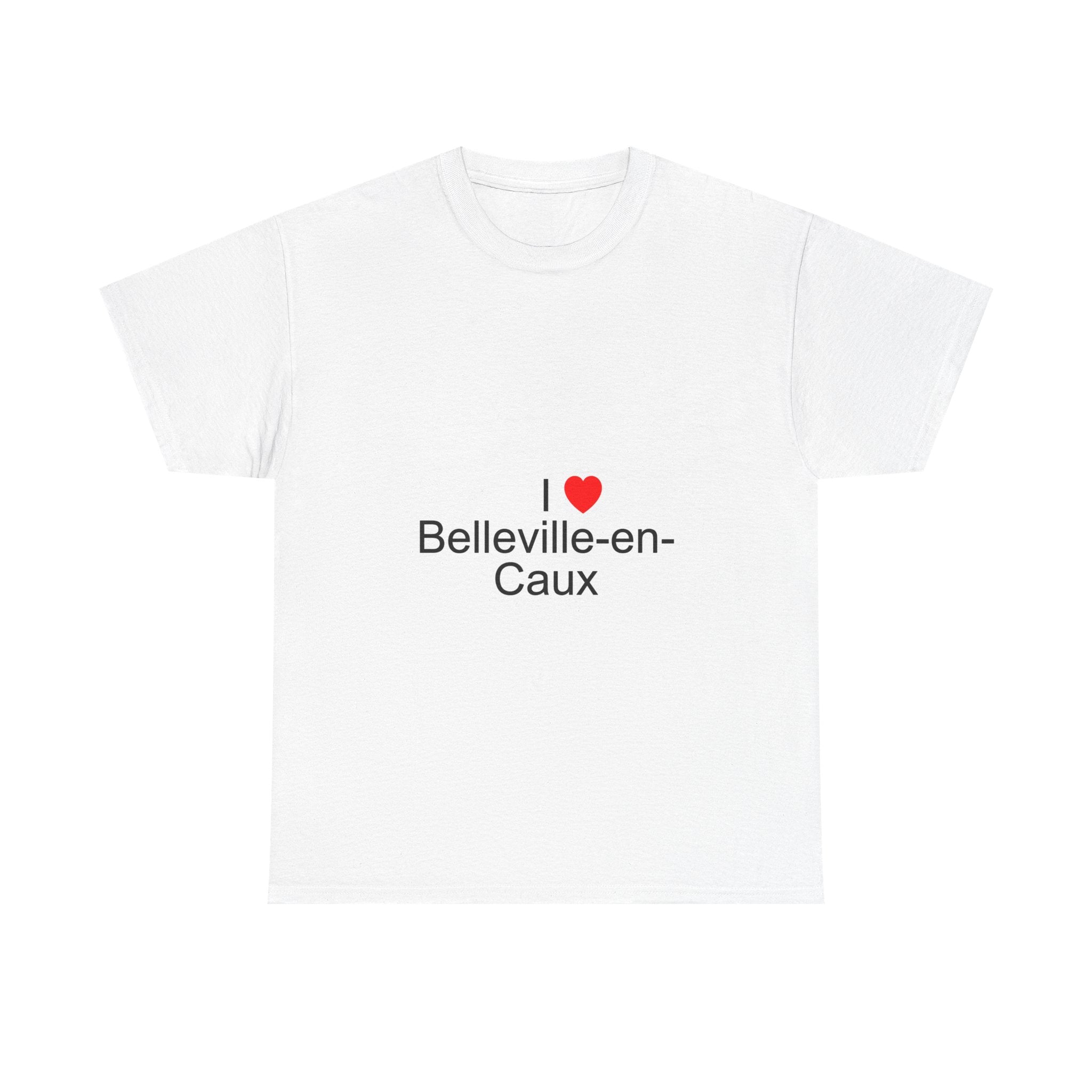 T-shirt I love belleville-en-caux