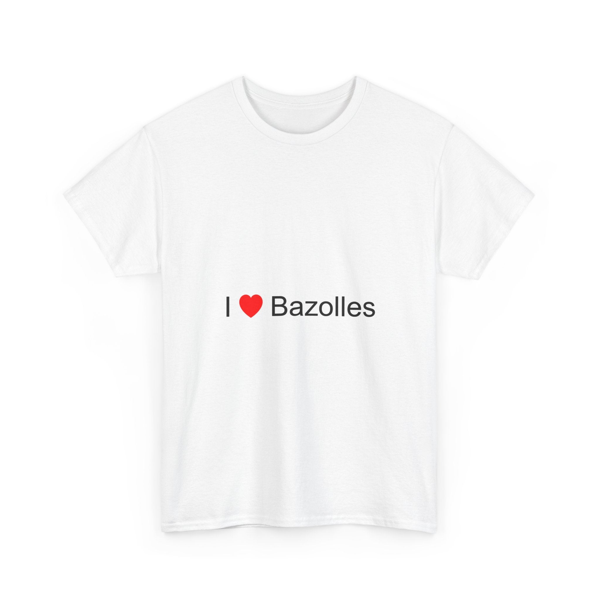 T-shirt I love bazolles