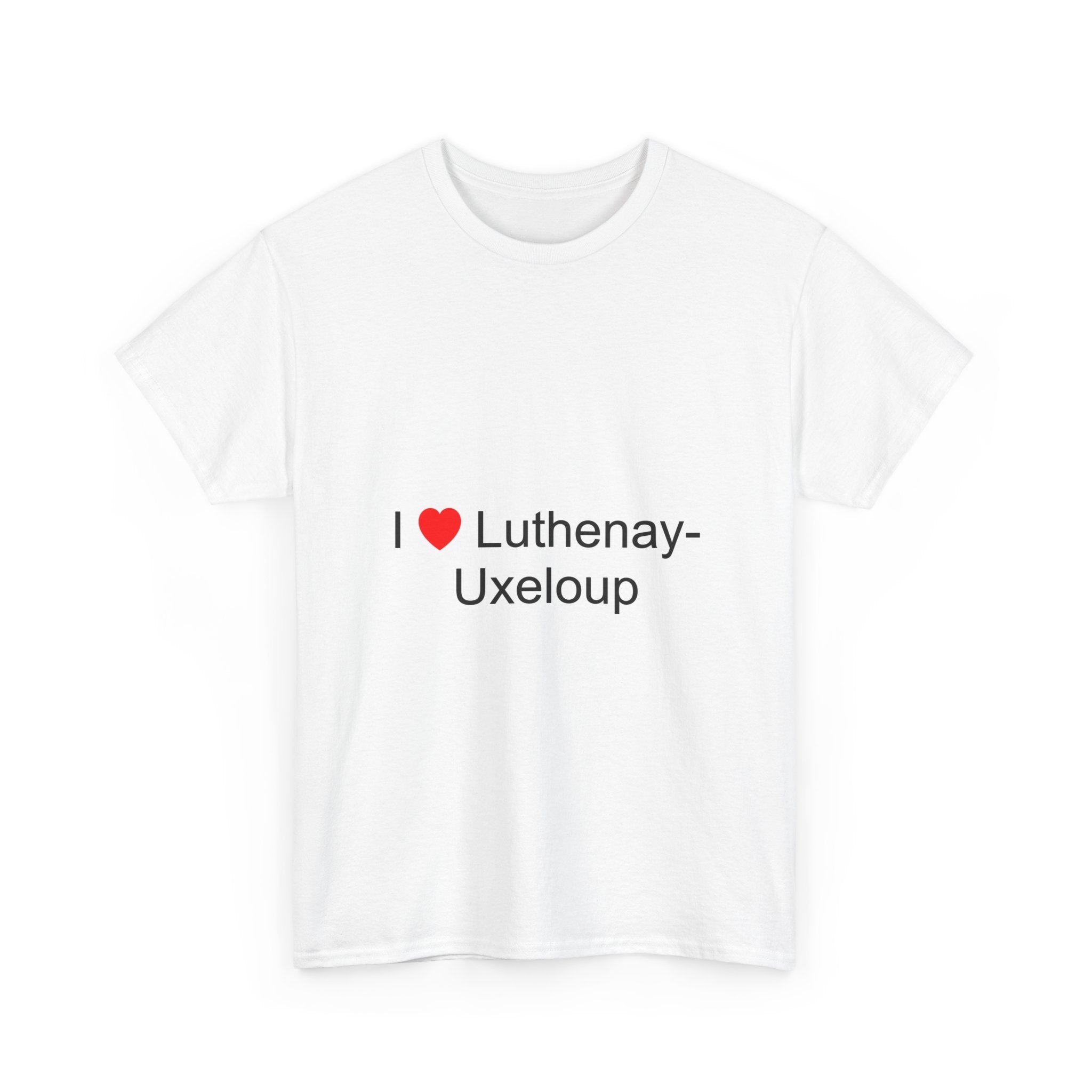 T-shirt I love luthenay-uxeloup