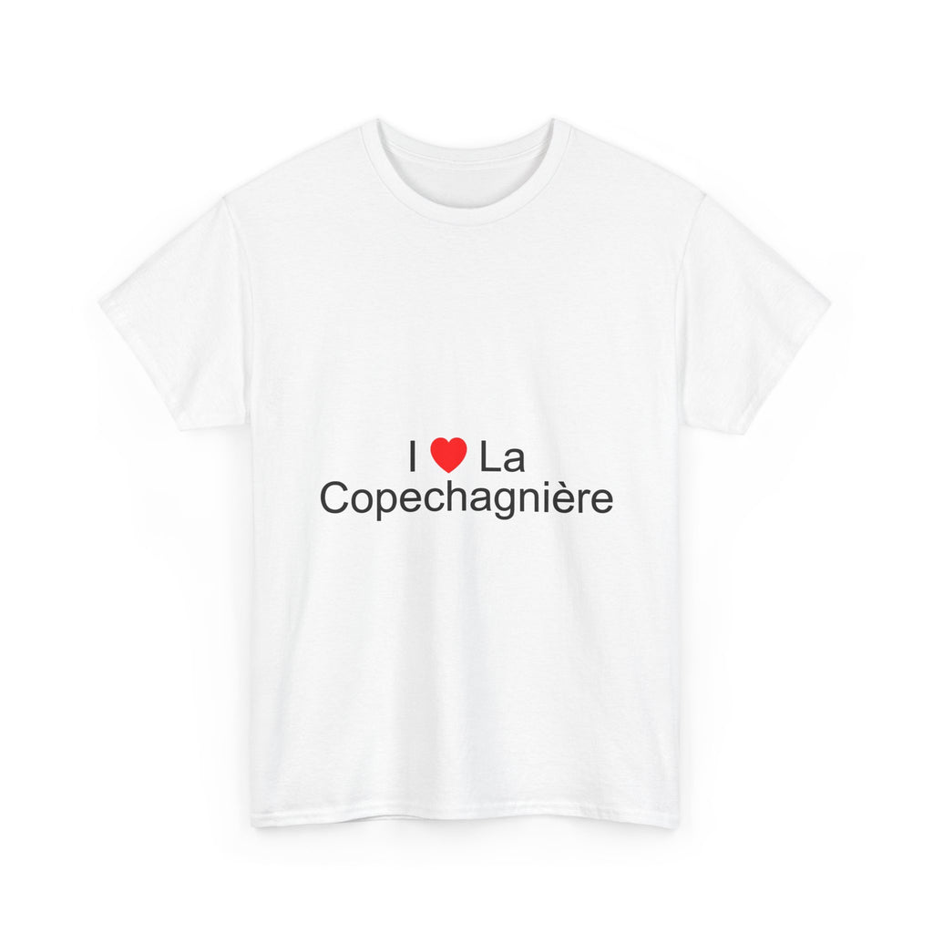 T-shirt I love la copechagnière