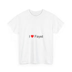 T-shirt I love Fayet