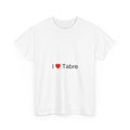 T-shirt I love tabre
