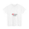 T-shirt I love saint-cloud