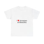 T-shirt I love Annesse-et-Beaulieu