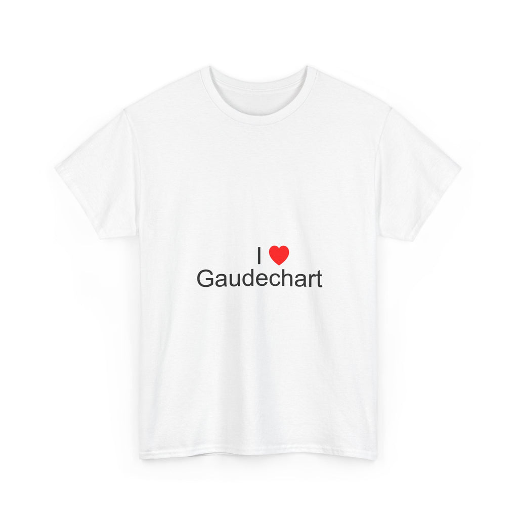 T-shirt I love gaudechart