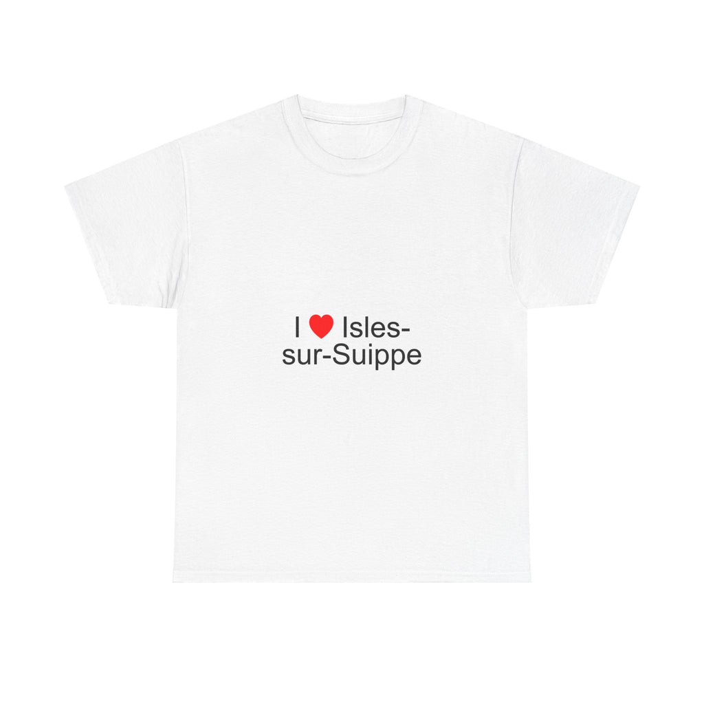 T-shirt I love isles-sur-suippe