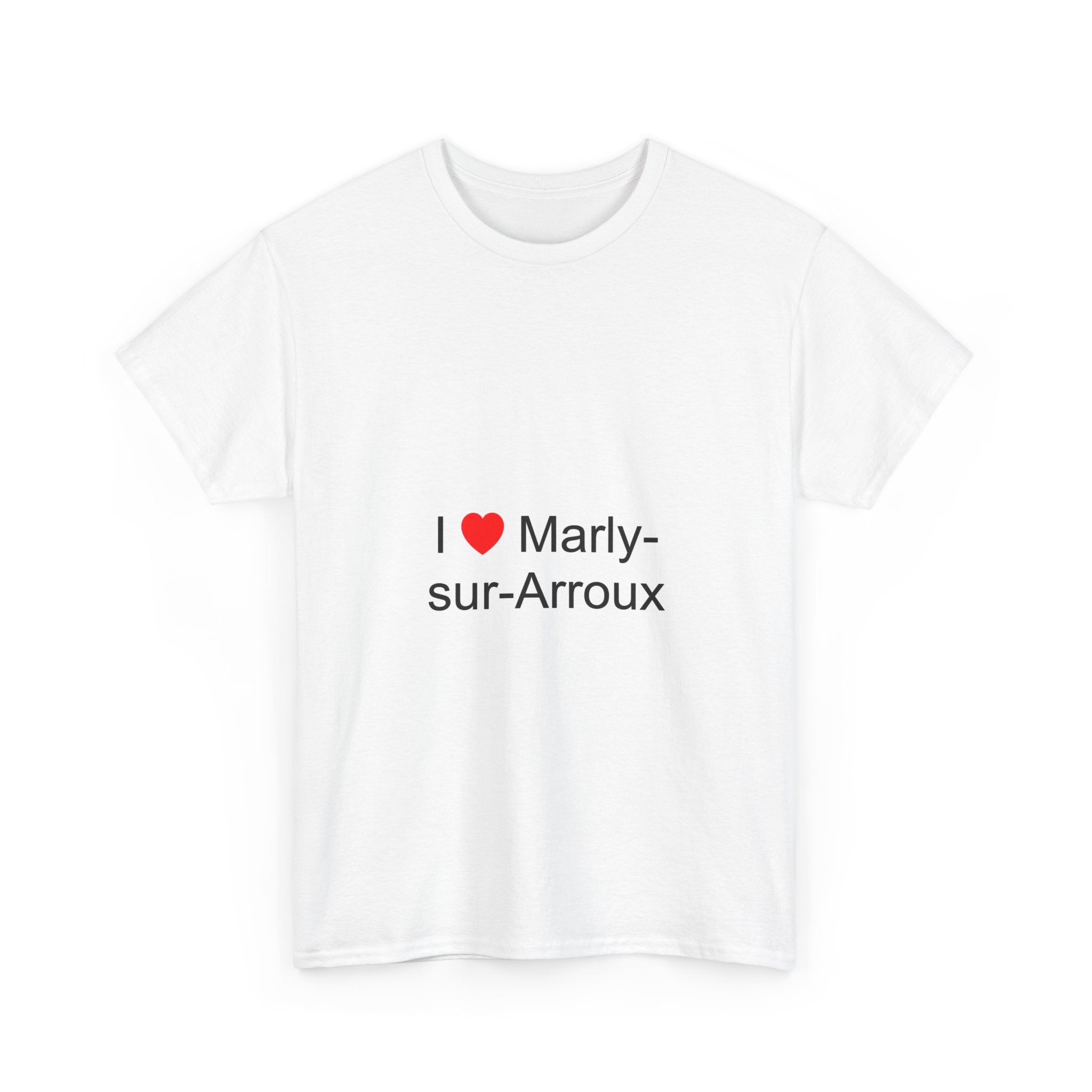 T-shirt I love marly-sur-arroux