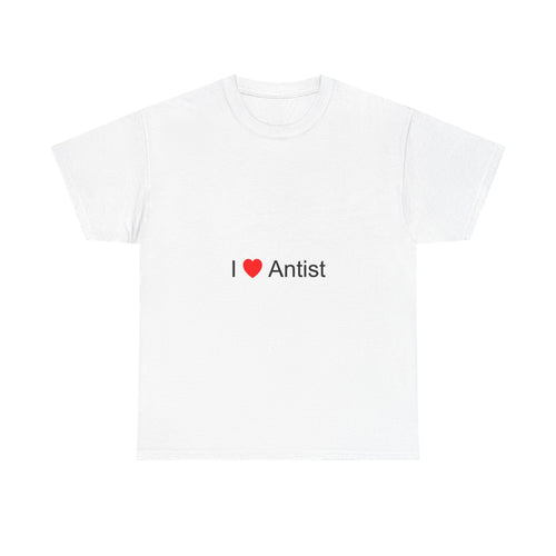 T-shirt I love antist