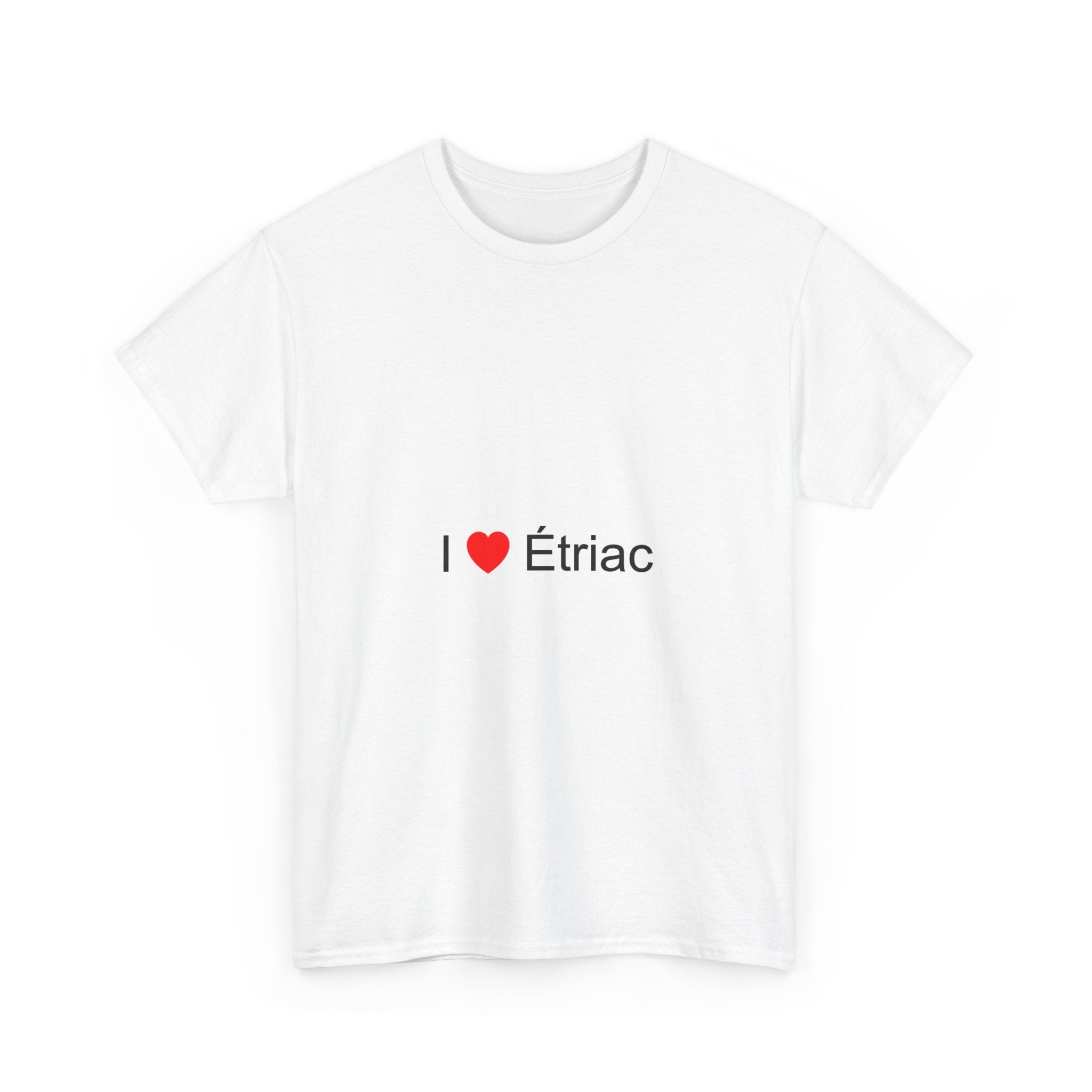 T-shirt I love étriac