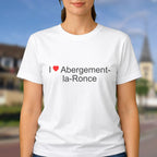 T-shirt I love Abergement-la-Ronce