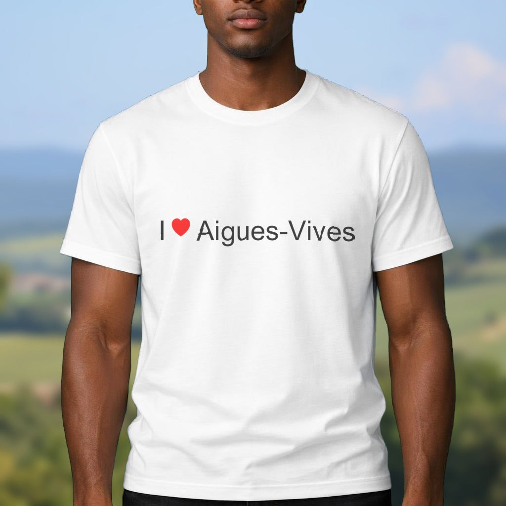 T-shirt I love Aigues-Vives (09)