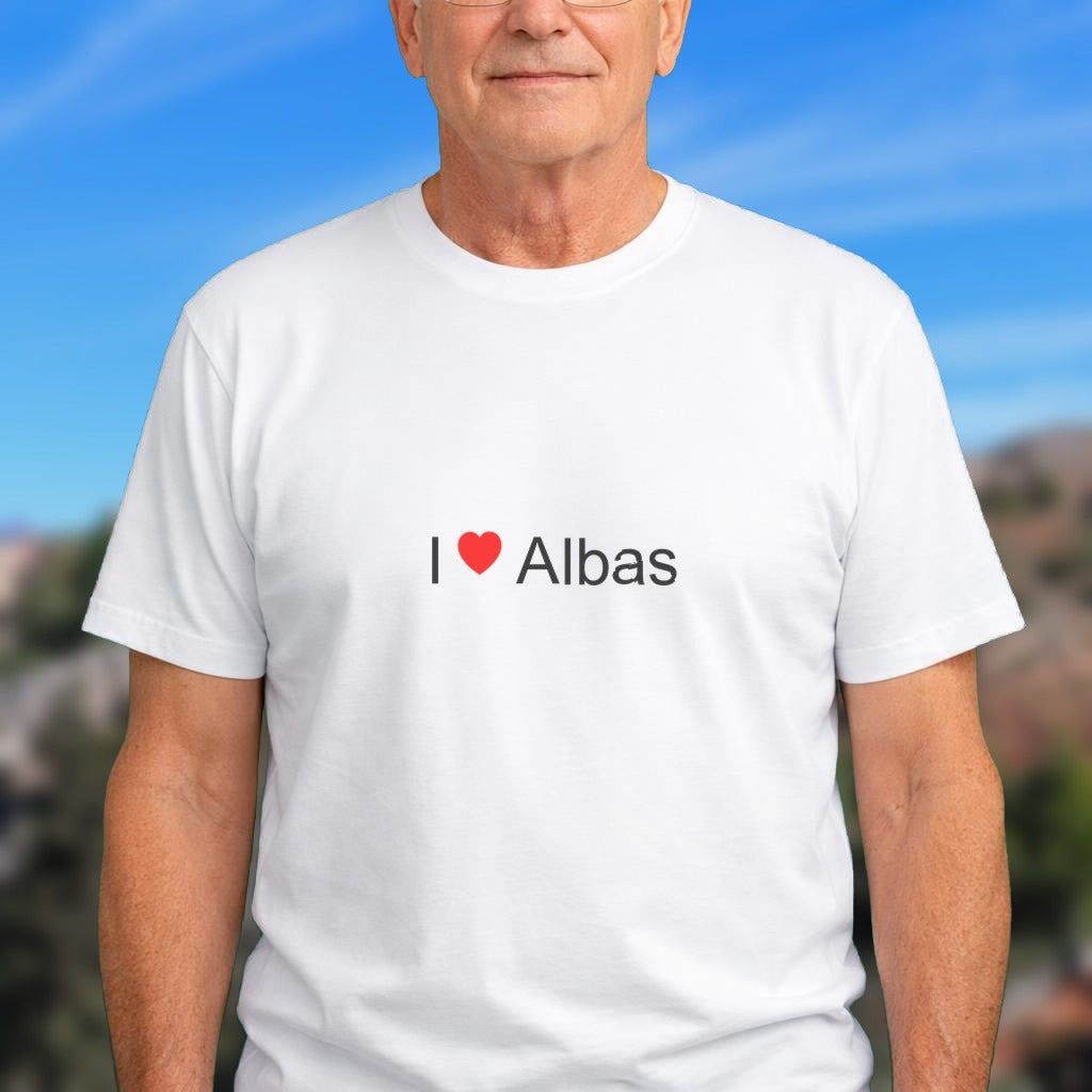 T-shirt I love Albas (11)