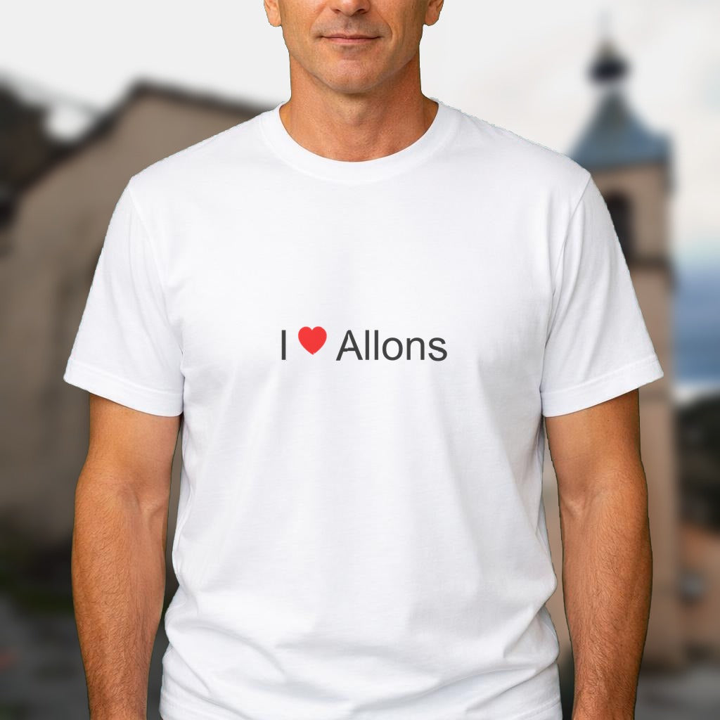 T-shirt I love Allons (04)