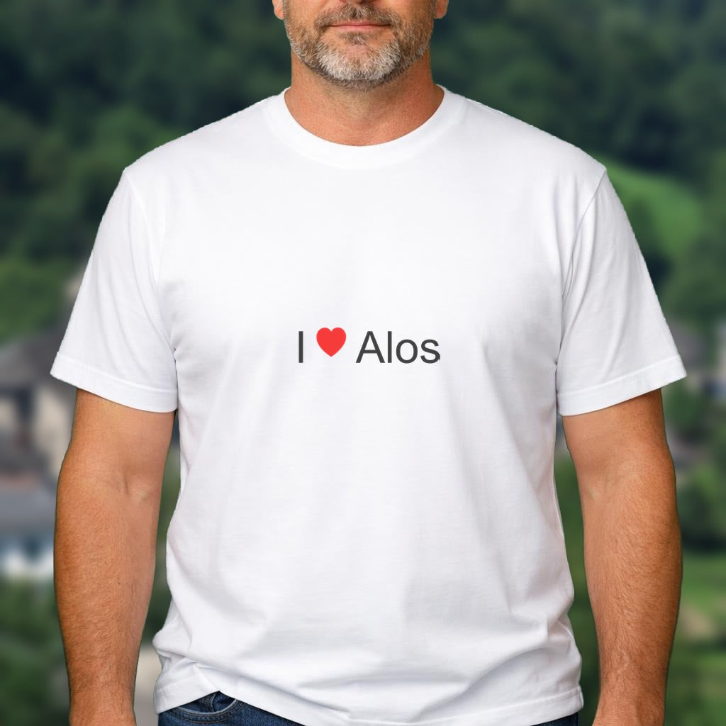 T-shirt I love Alos (09)