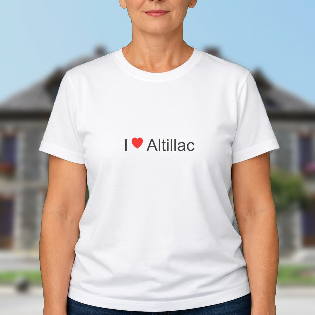 T-shirt I love Altillac