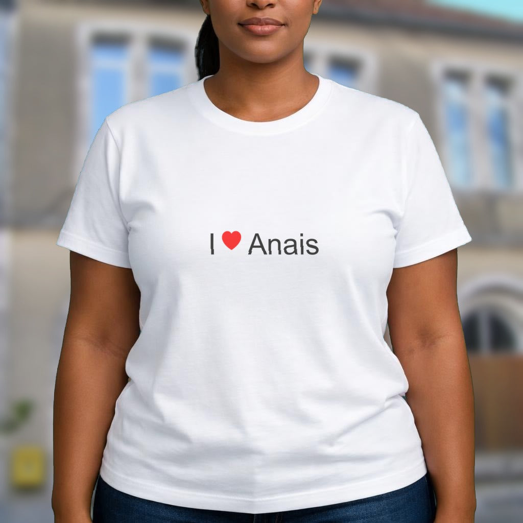 T-shirt I love Anais (16)