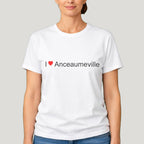 T-shirt I love Anceaumeville
