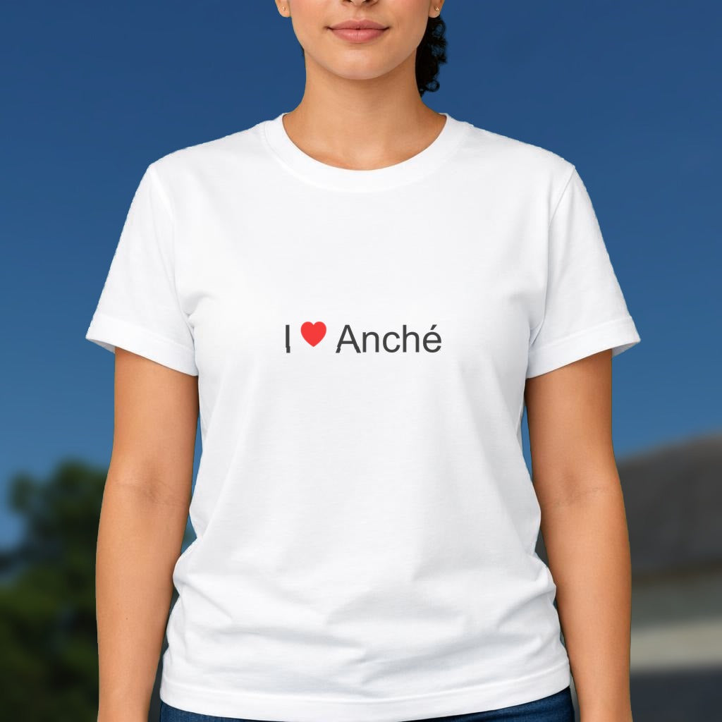 T-shirt I love Anché