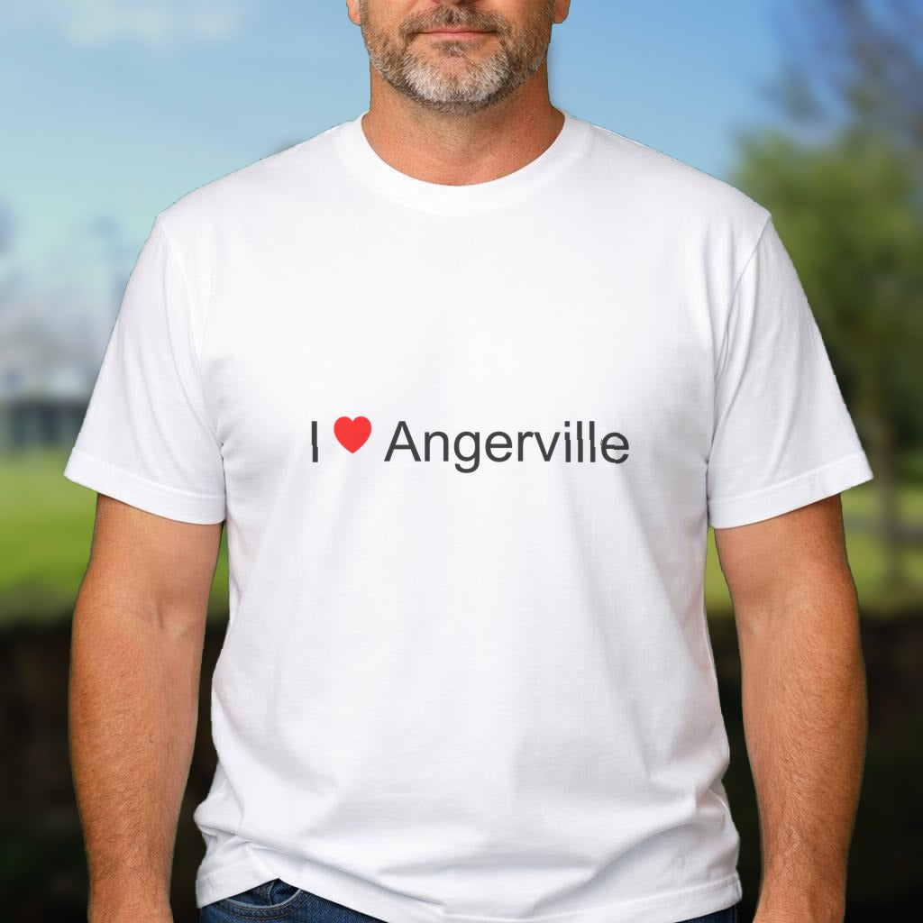 T-shirt I love Angerville (14)
