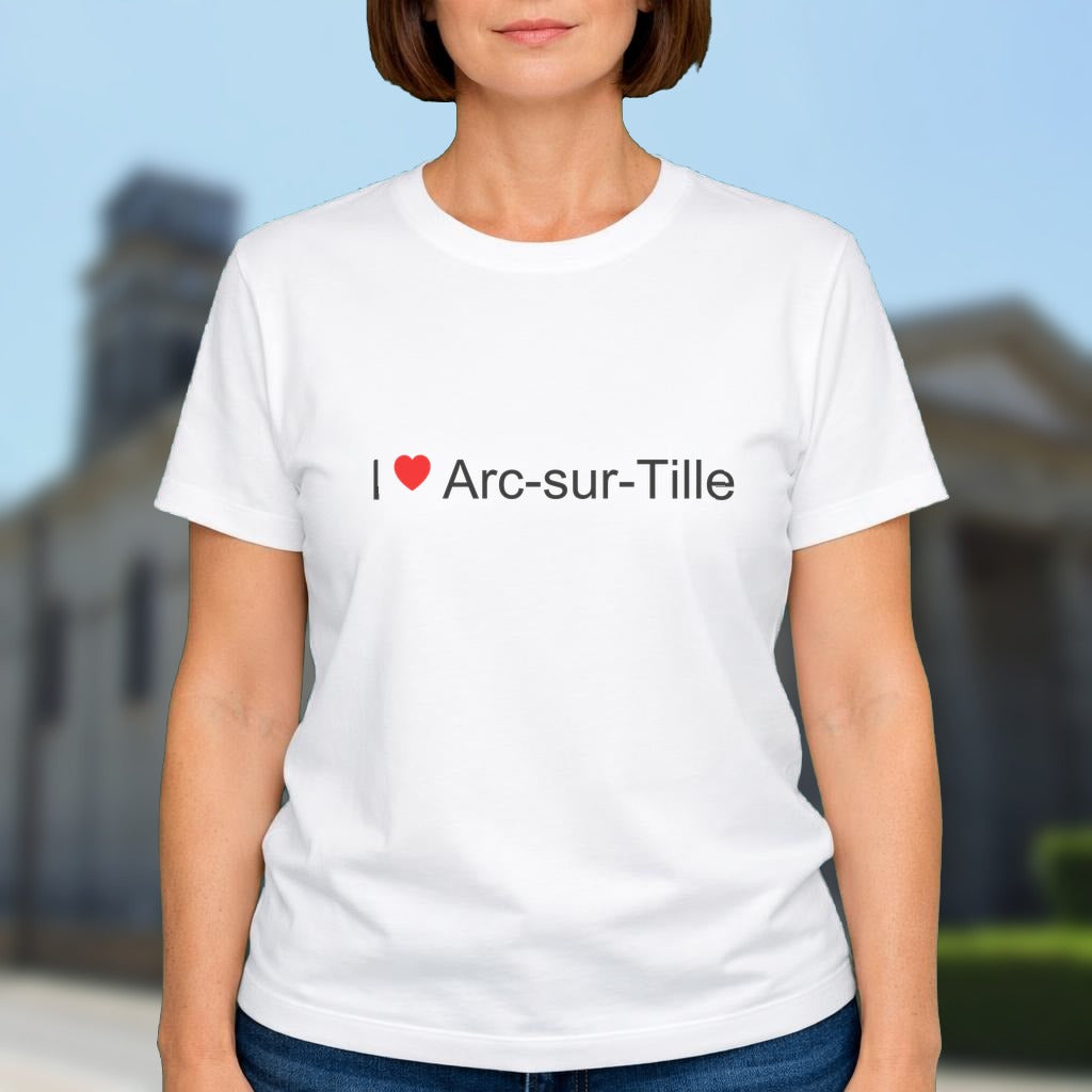 T-shirt I love Arc-sur-Tille