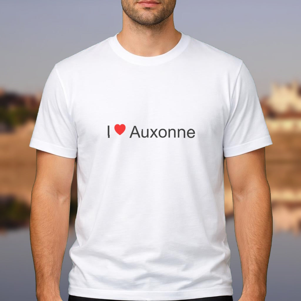 T-shirt I love Auxonne