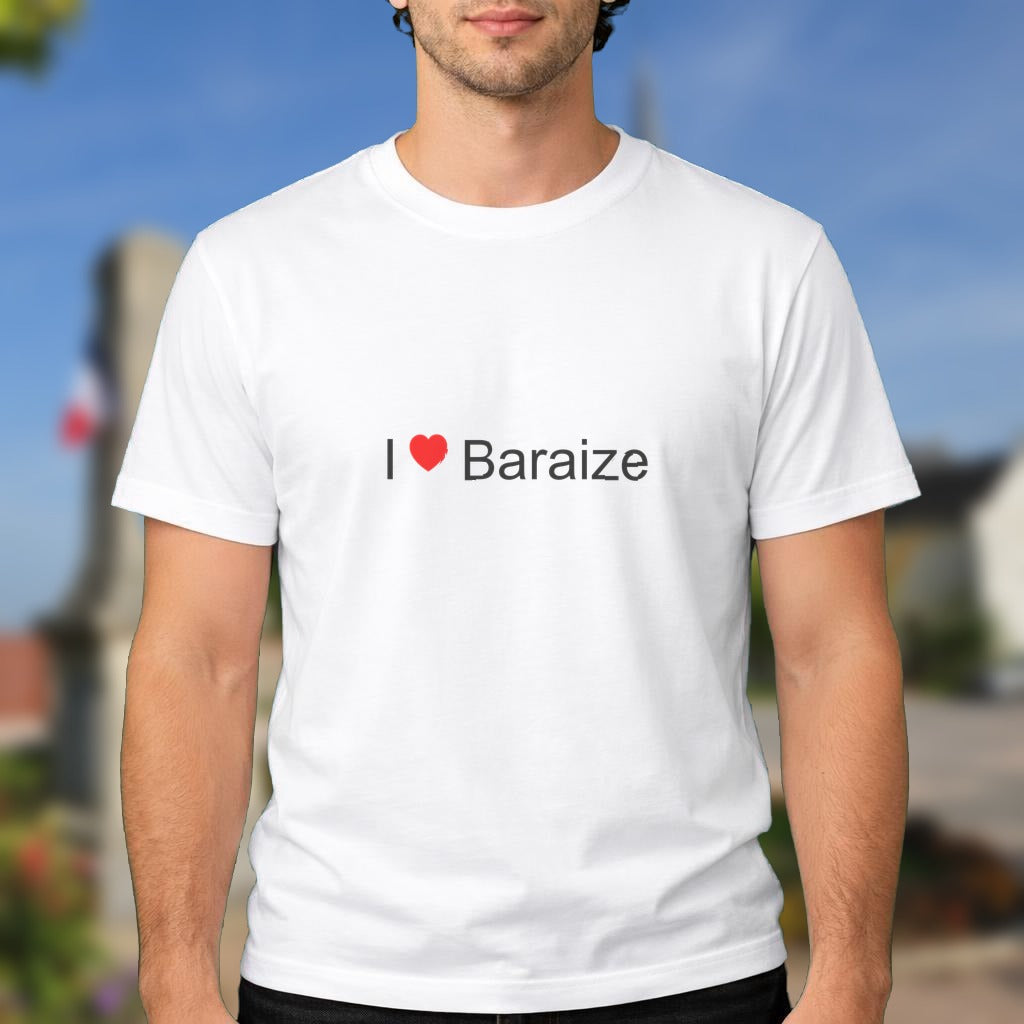 T-shirt I love Baraize