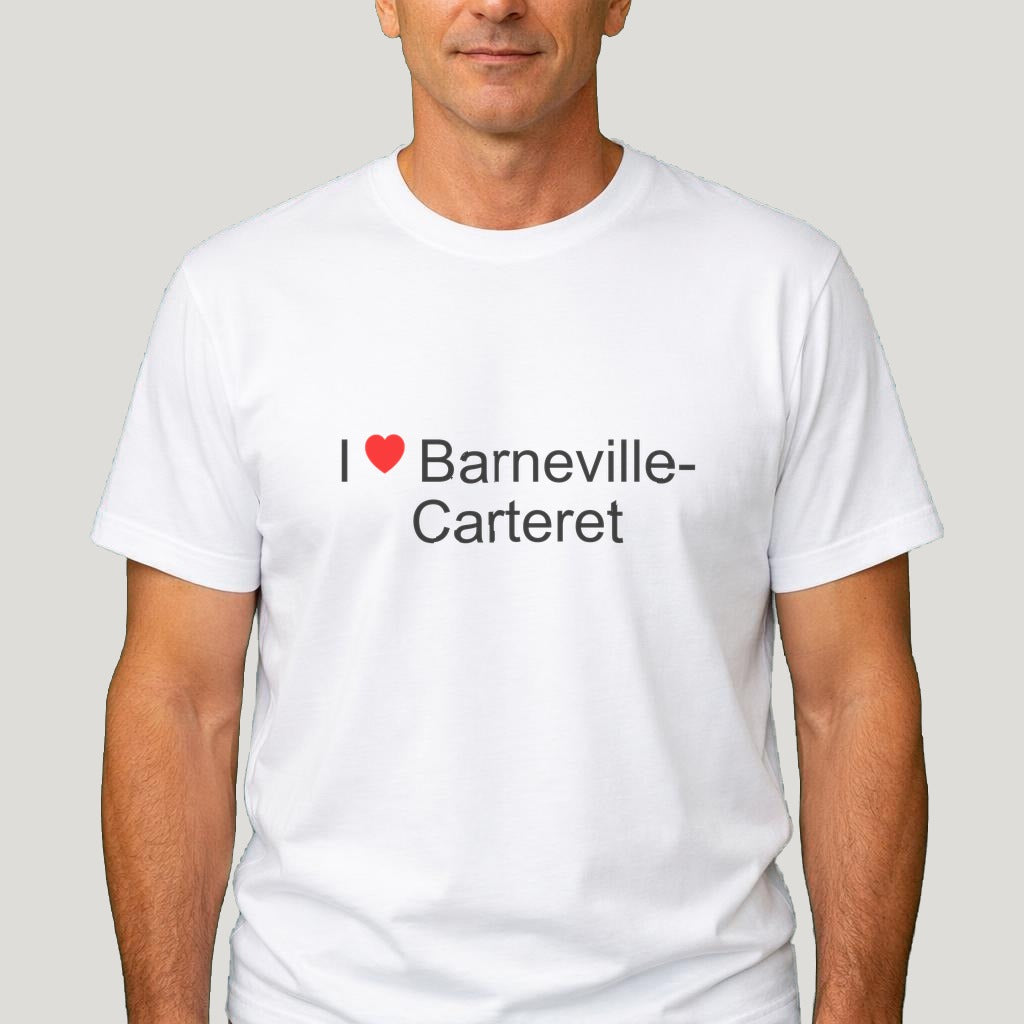 T-shirt I love Barneville-Carteret